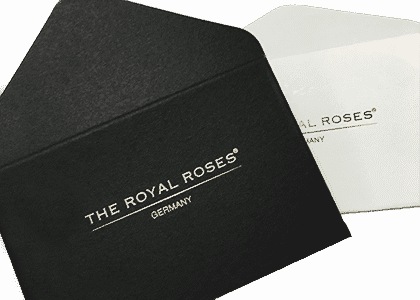 The Royal Roses® Umschläge für Grußkarten